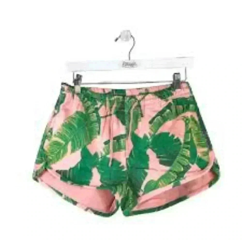 JUDITH‎ MARCH LEAVES MINI DESIGNER SHORTS